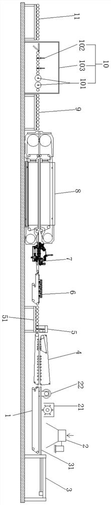 High-moisture-proof high-density fiberboard equipment and manufacturing method thereof