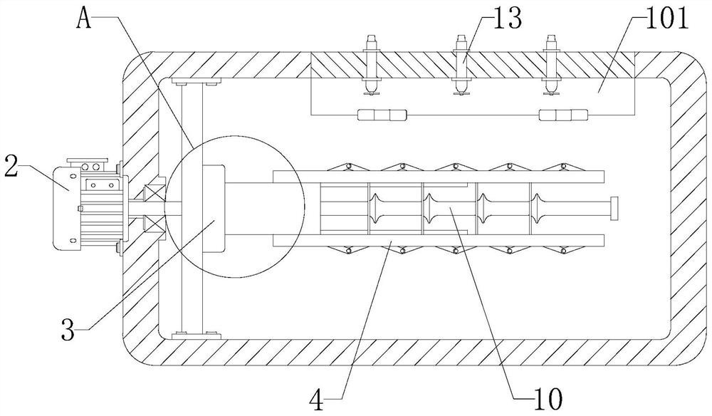 Equipment for improving coercive force of sintered neodymium-iron-boron magnet