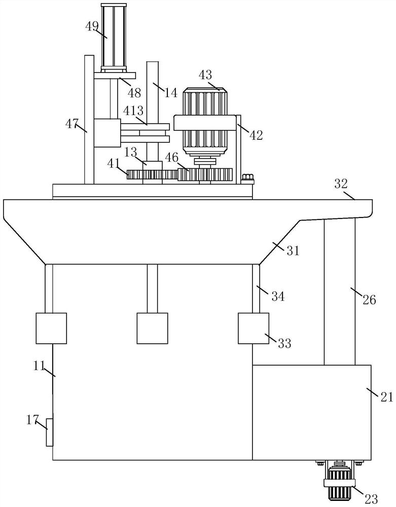 An industrial automatic shot blasting machine