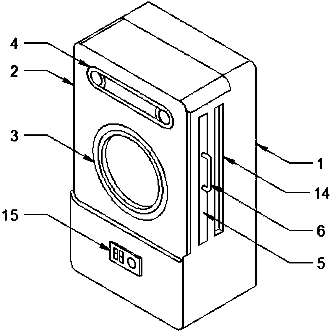 Air purification device with conveniently-replaced filter element