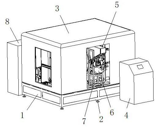 Bamboo straw perforating machine