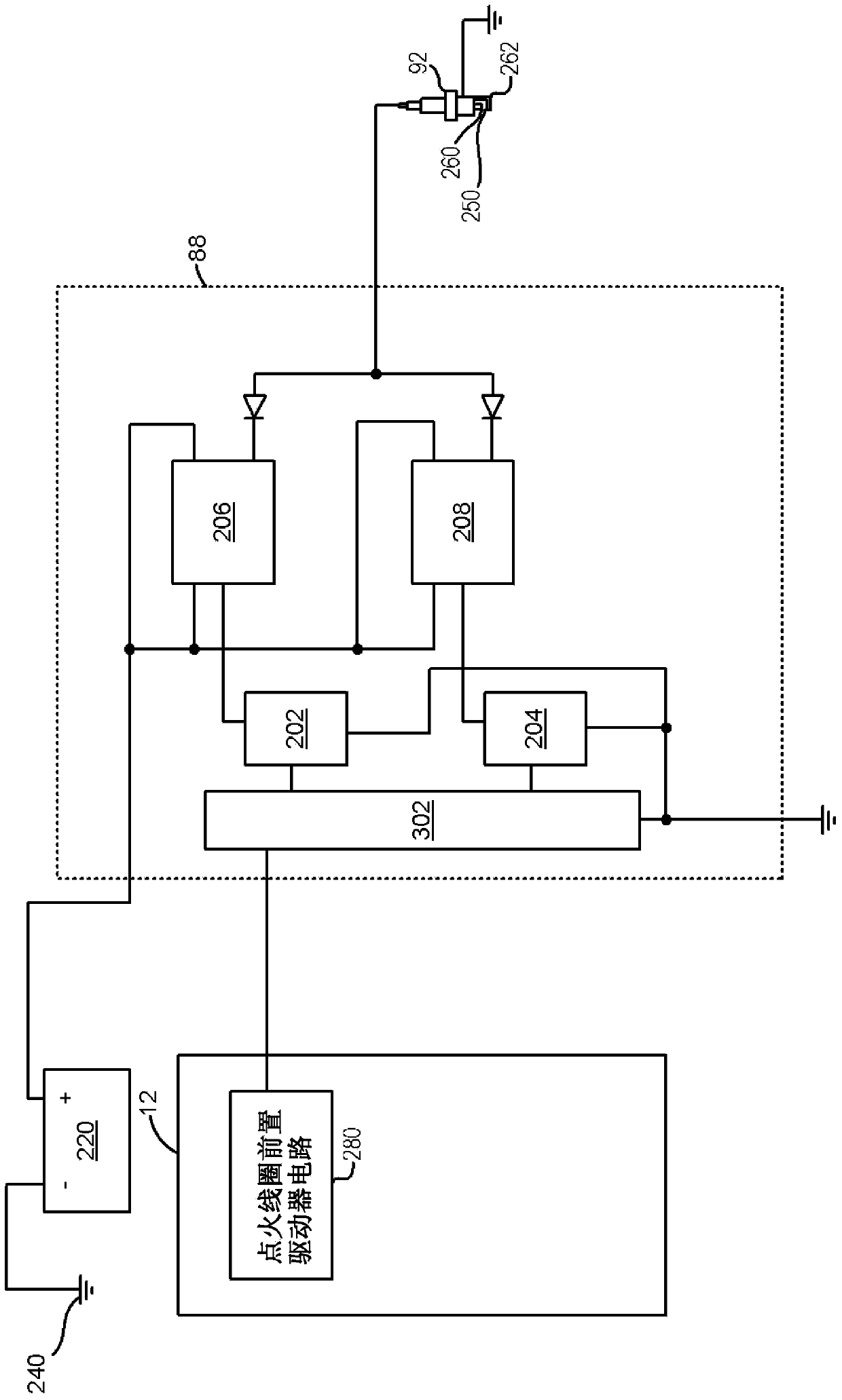 System and method for delivering spark to an engine