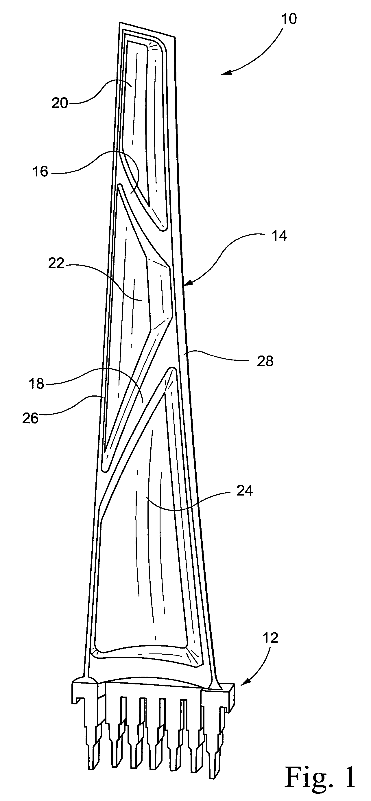 Hybrid bucket and related method of pocket design