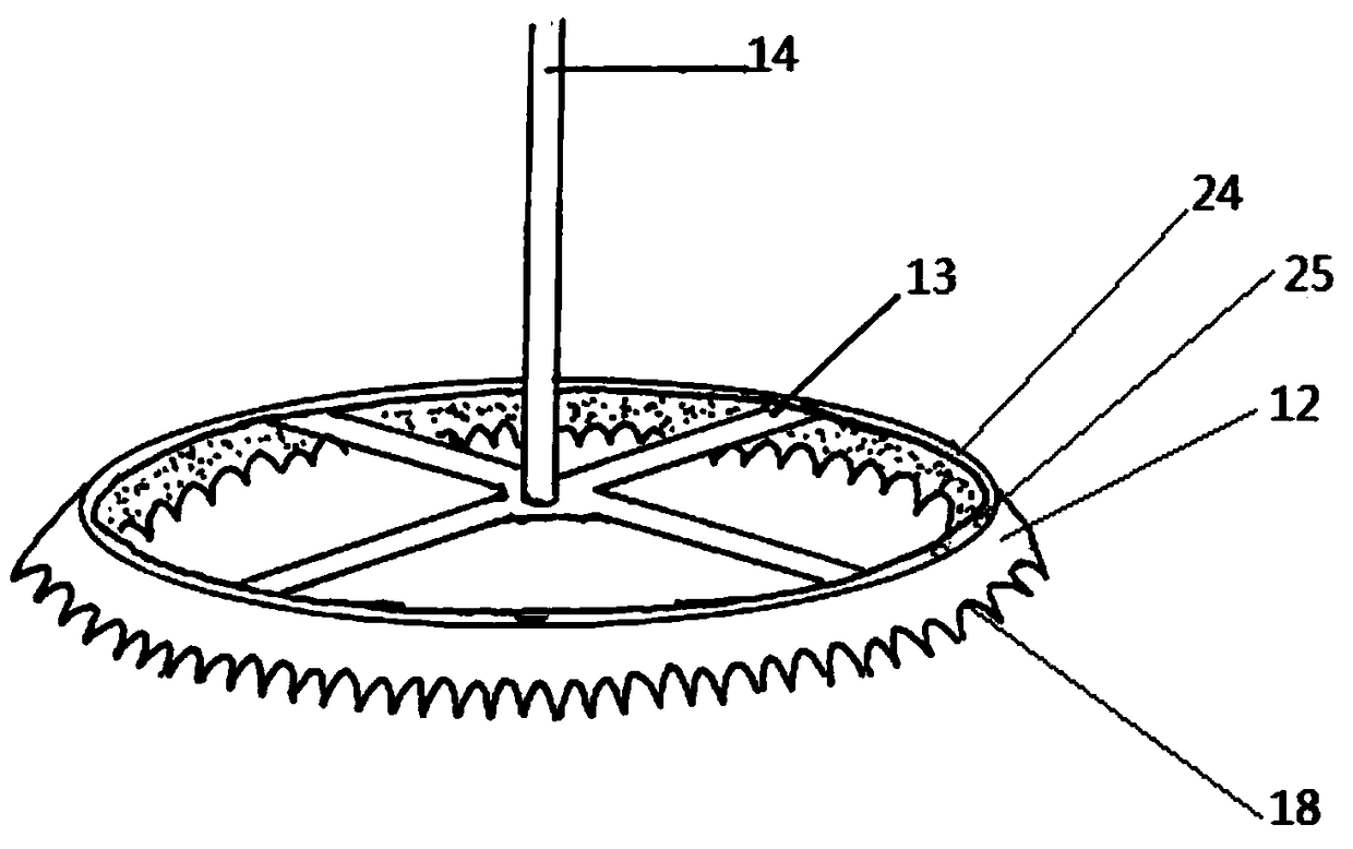 Branchial filter