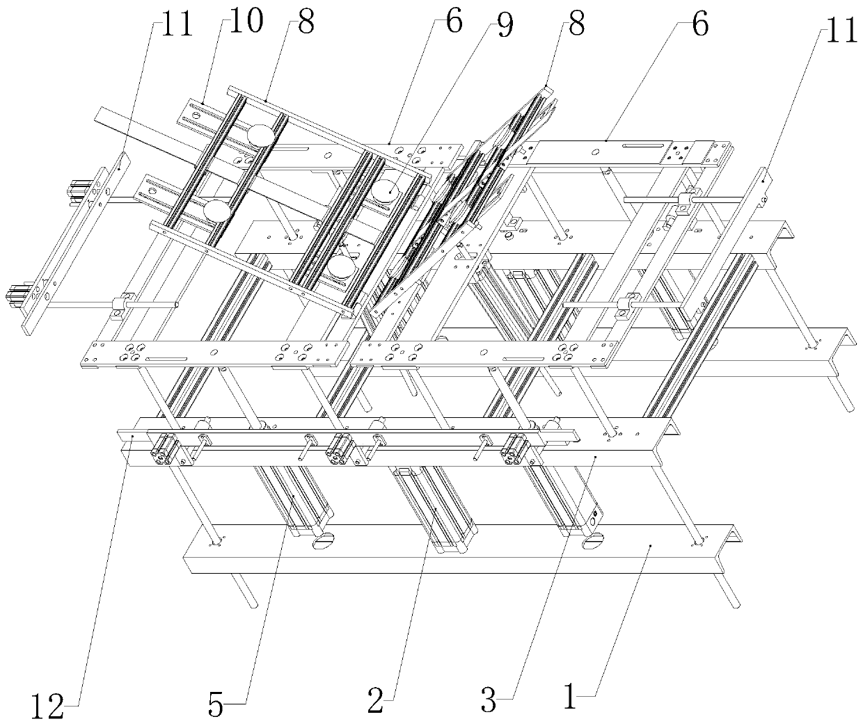 Board turnover device of board