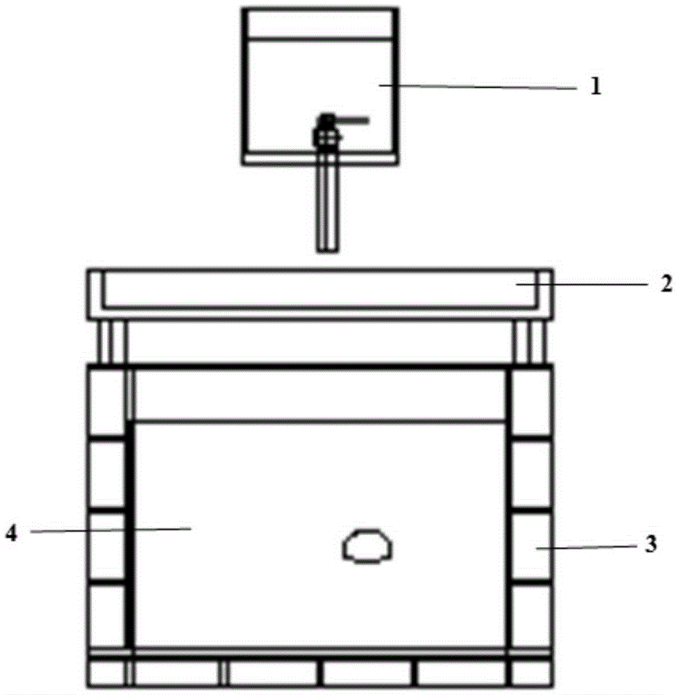 Device and method for testing swelling-shrinkage soil tunnel model under effect of dry-wet circles