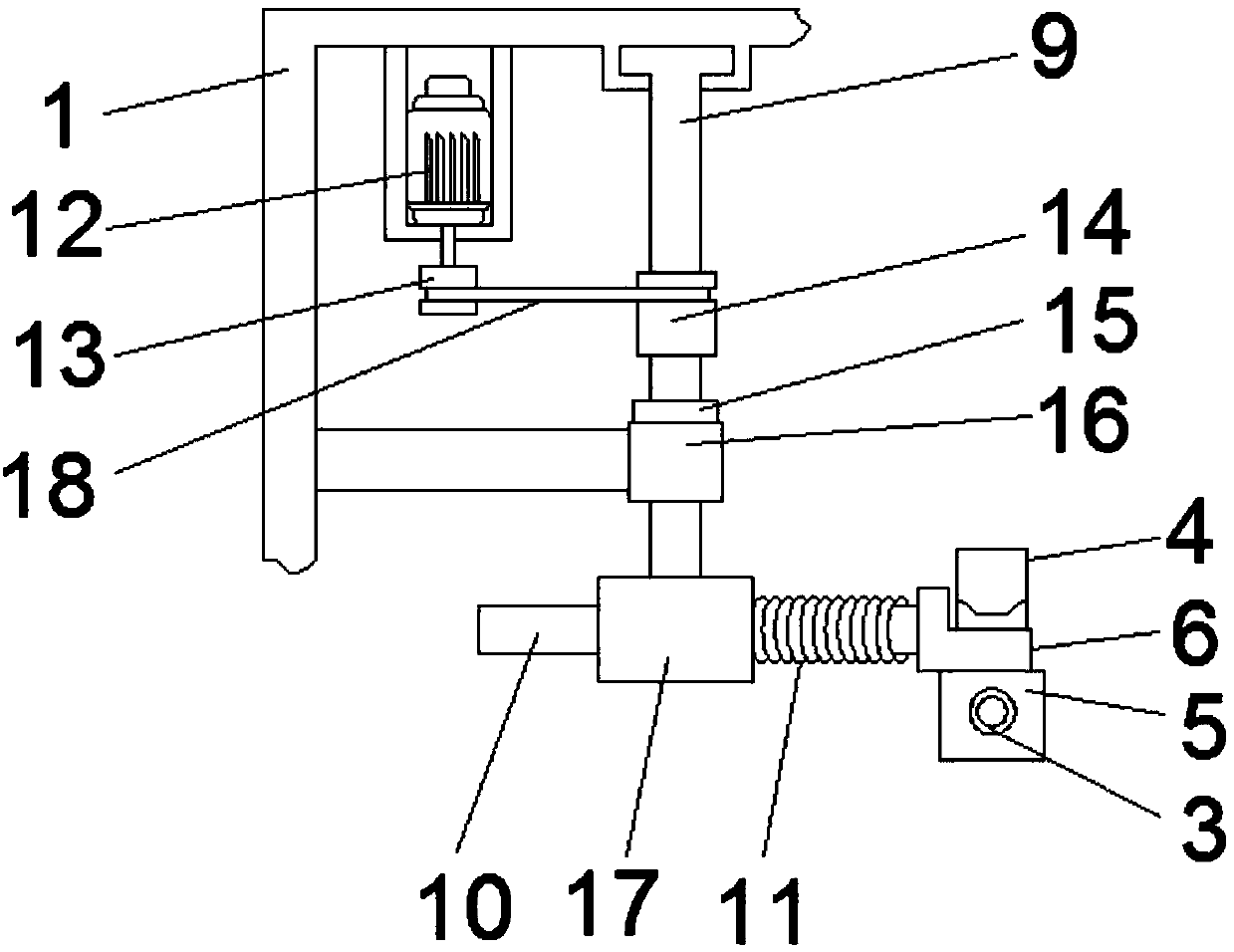 Trajectory auxiliary device of laser cutting machine