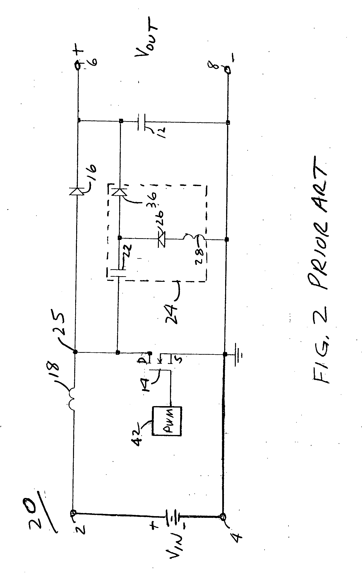 Snubber circuit for a power converter