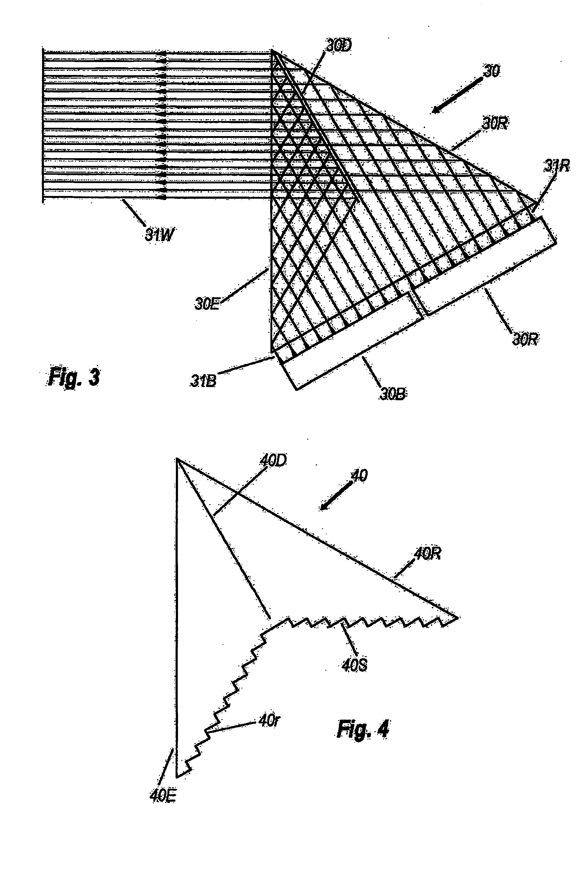 Dichroic beam combiner utilizing blue LED with green phosphor