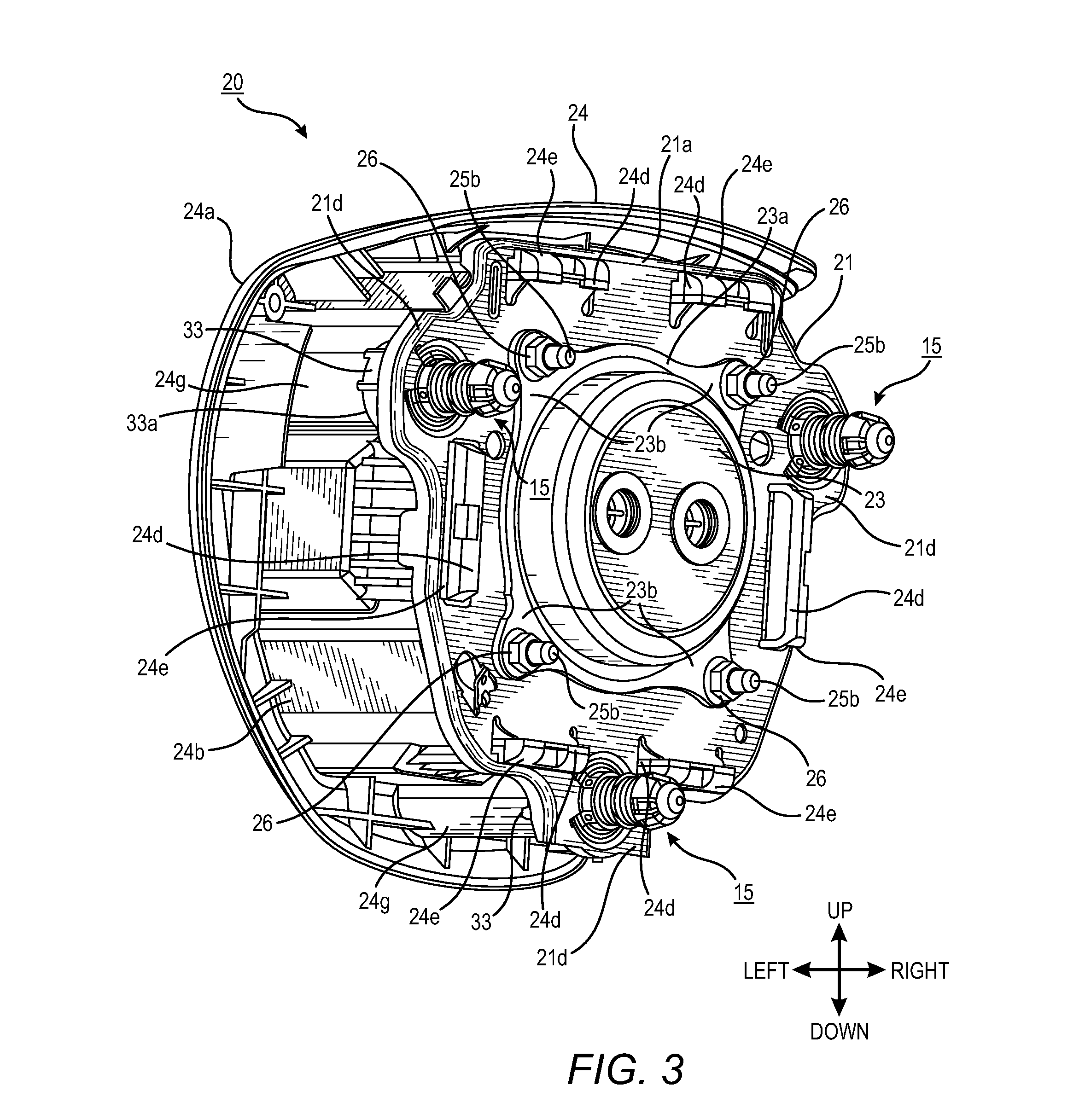 Damping system for steering wheel