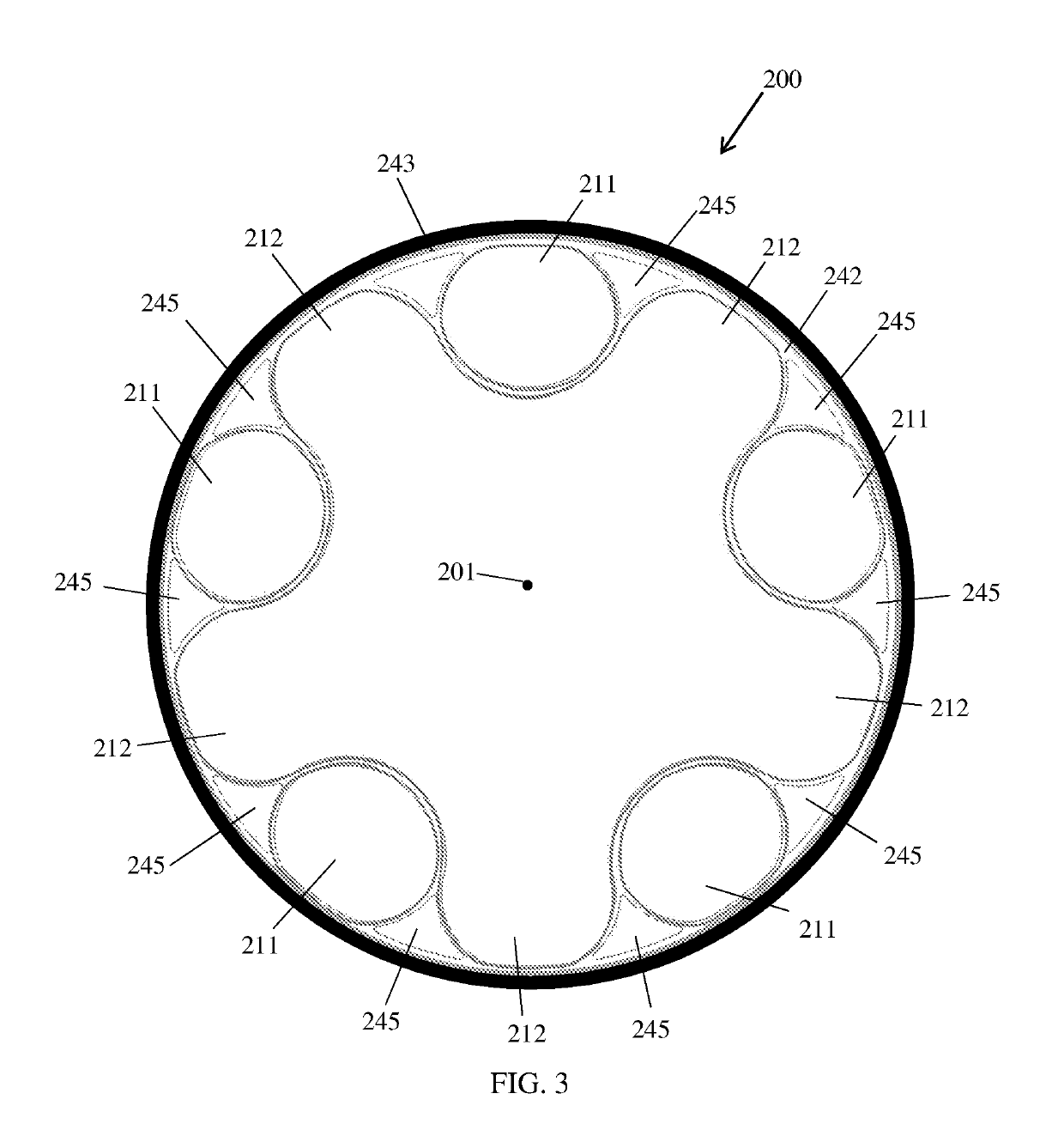 Non-pneumatic support structure