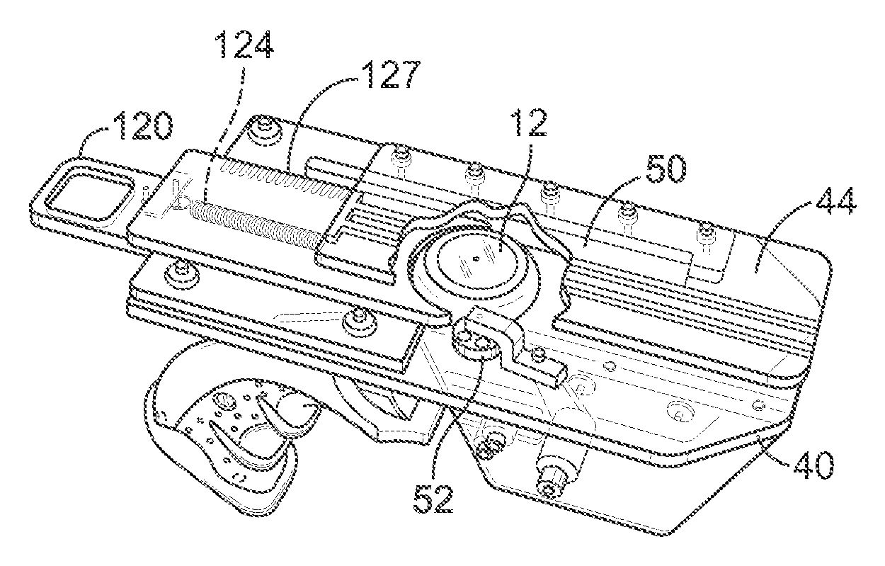 Toy projectile launcher apparatus