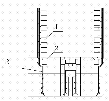 A masonry method for rh refining furnace that can reduce refractory consumption