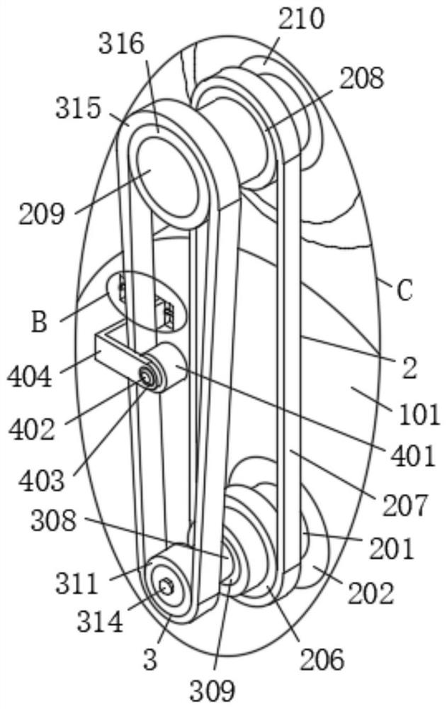 Pneumatic material pushing device with side leakage prevention effect for solid-liquid separation and material collection