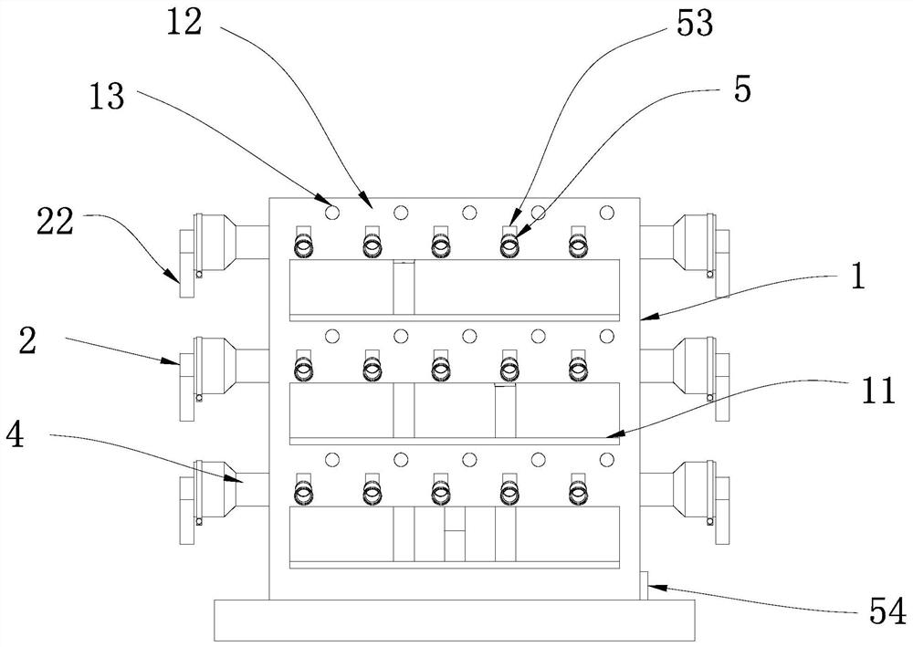 Exhaust rack for ivc system