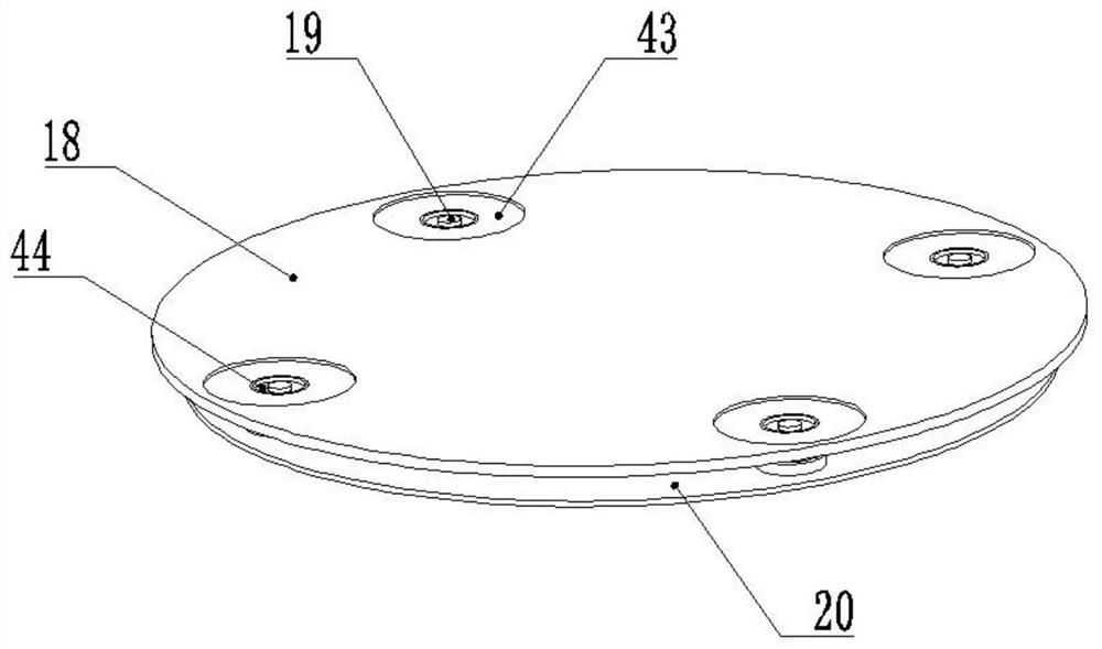 A kind of unmanned aerial vehicle hovering mechanism and hovering adsorption method