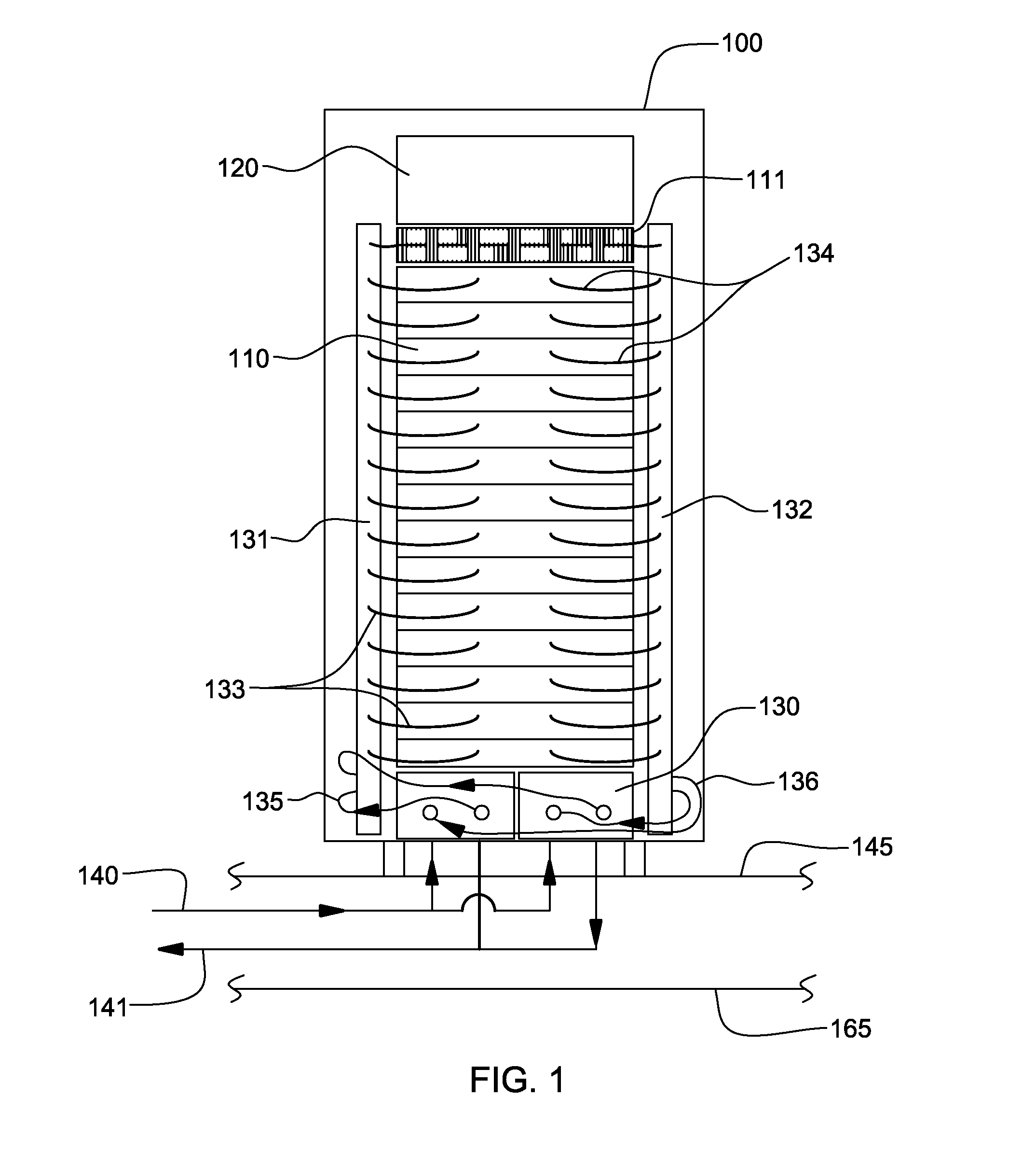 Heat sink structure with a vapor-permeable membrane for two-phase cooling