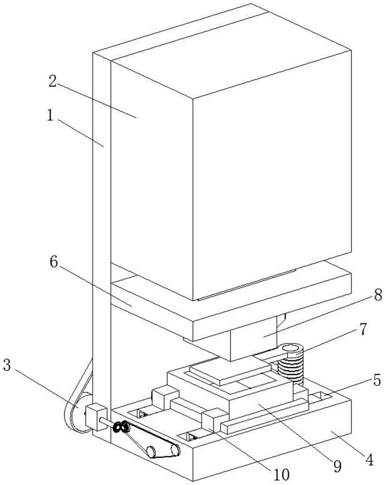 Method capable of quickly fixing stamping die