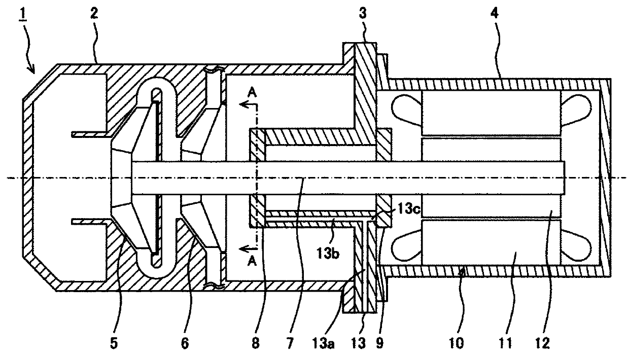 Turbo compressor and refrigerator using same