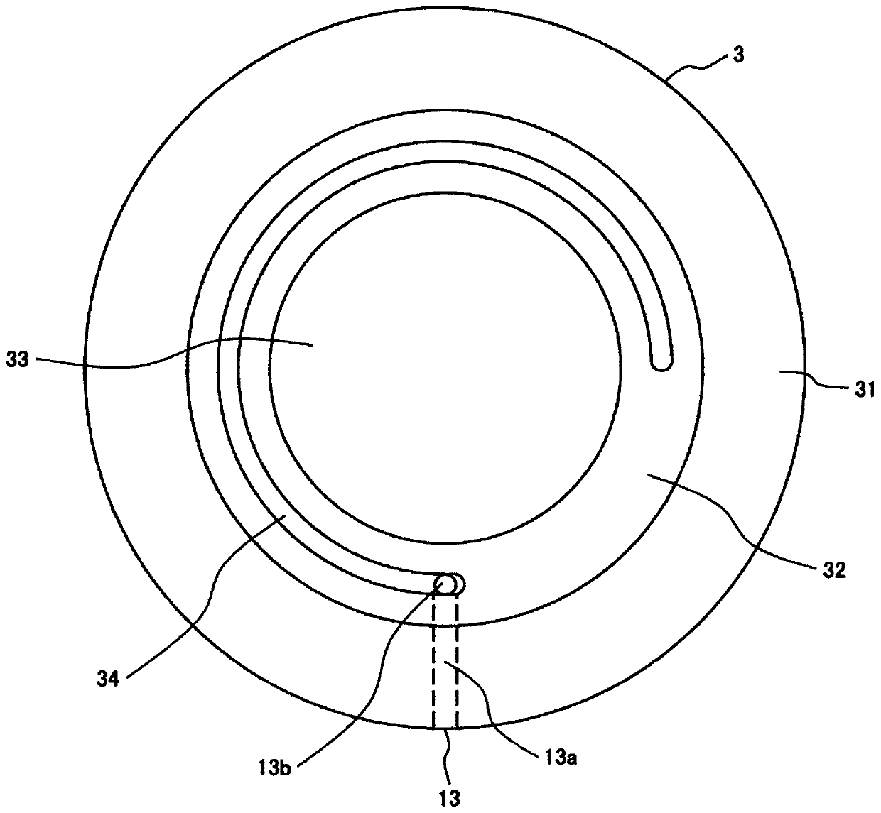 Turbo compressor and refrigerator using same