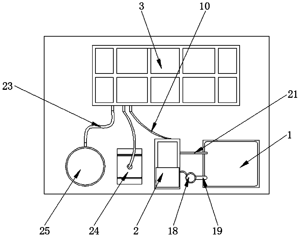 Integral treatment device and method for metal processing waste liquid