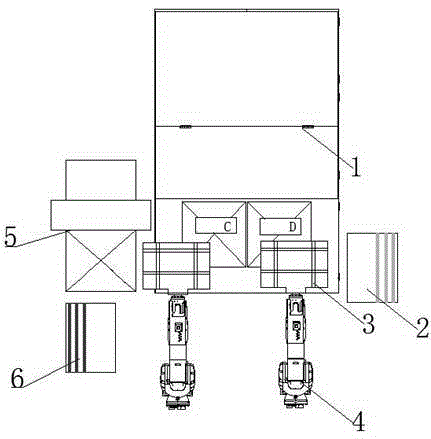 Stand-alone double-table and multi-station automatic printed circuit board (PCB) exposure equipment and exposure method