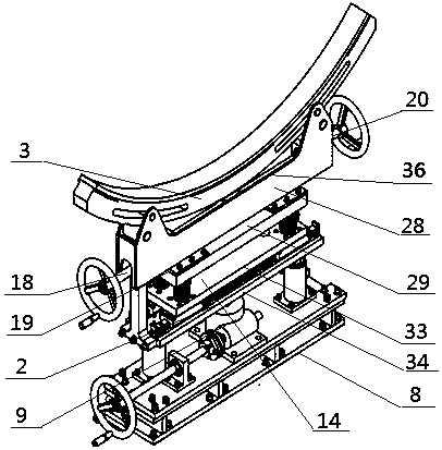 Precise rotary body transferring tool