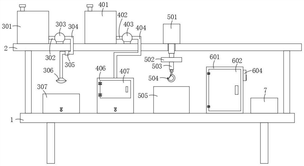 Waterproof performance detection device for wearable smart bracelet