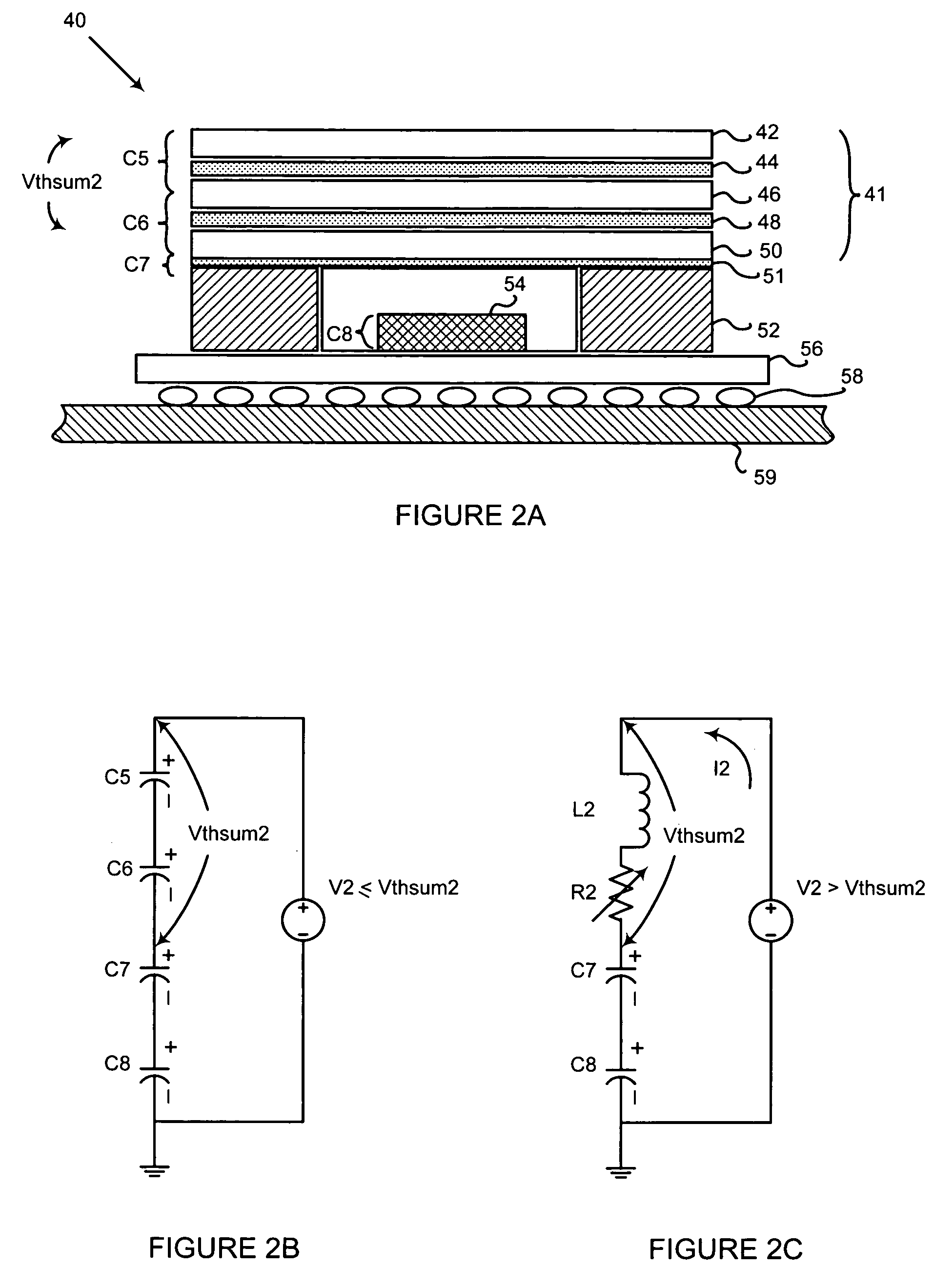 Electrostatic discharge mitigation structure and methods thereof using a dissipative capacitor with voltage dependent resistive material