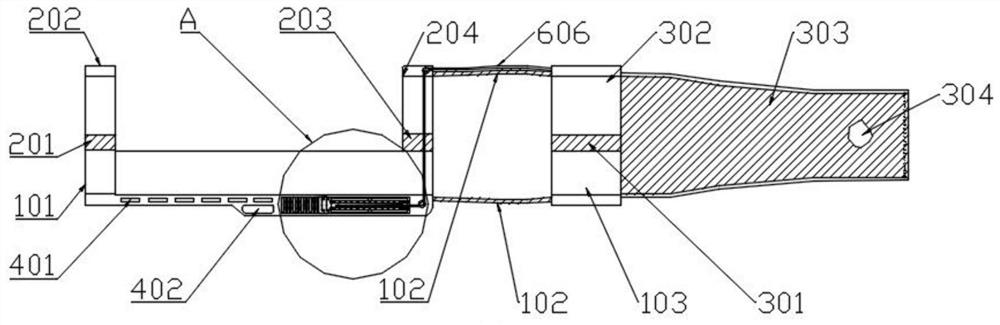 Lifting iron loss-of-force sprain prevention protection device for fitness