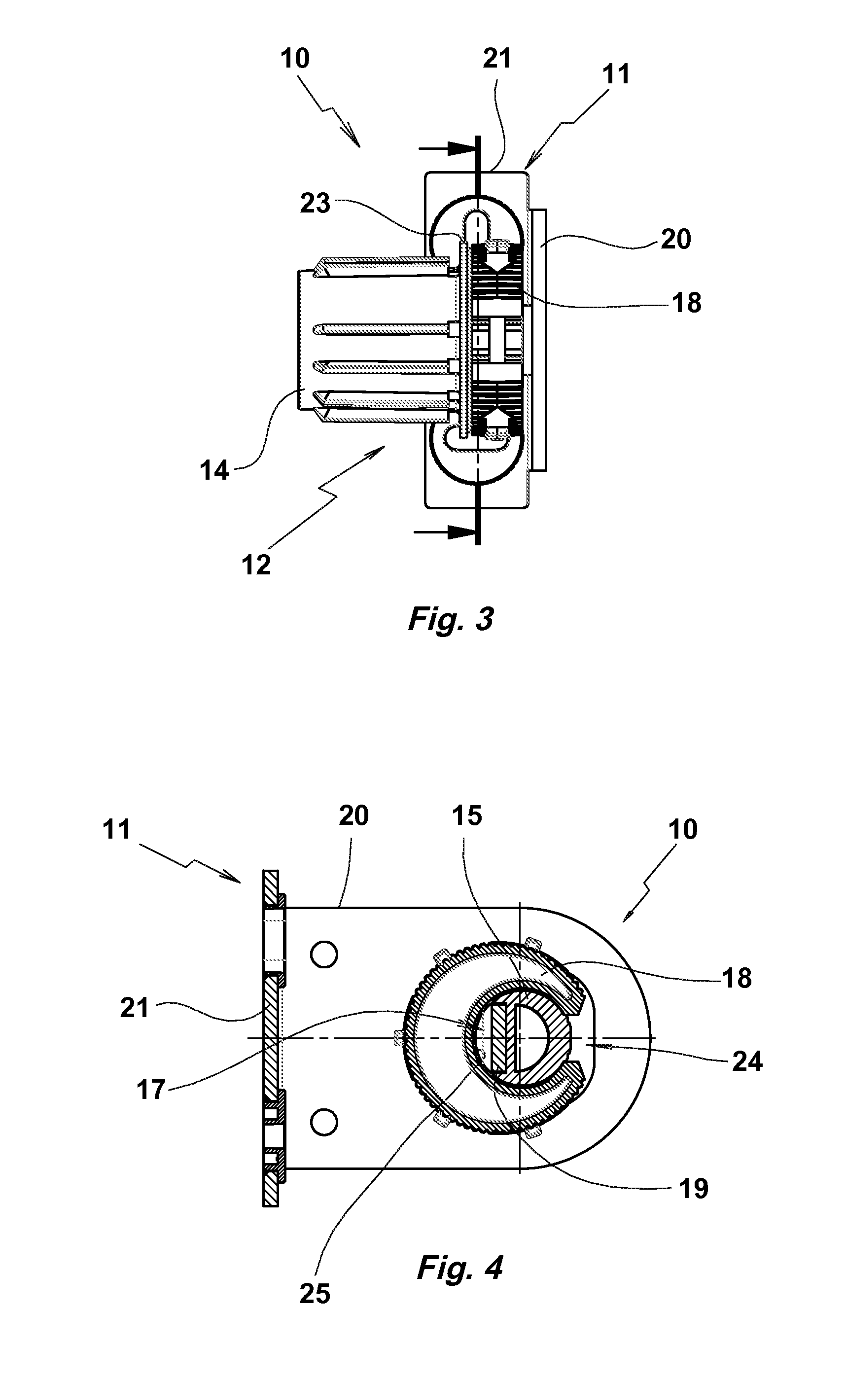 Device for fastening a window blind