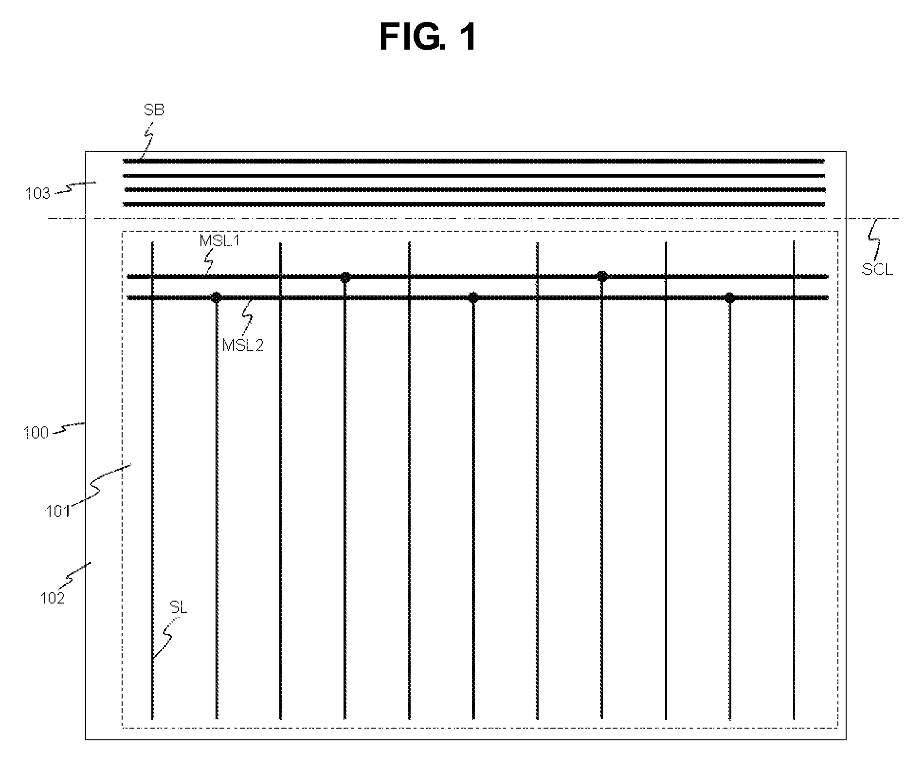 Display panel for display device and method for detecting defects of signal lines for display devices