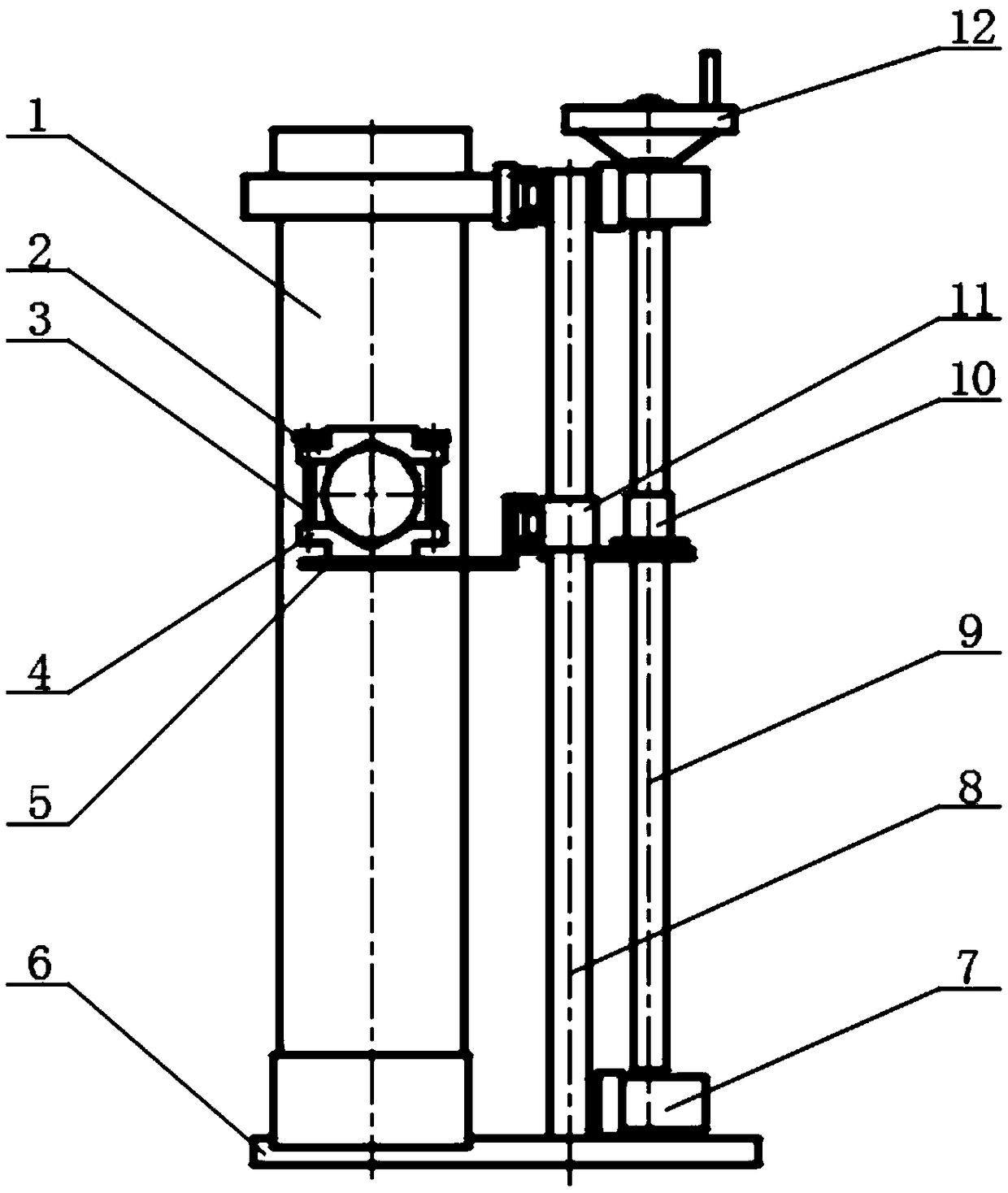 Acoustic profile measuring device and method for seafloor sediment