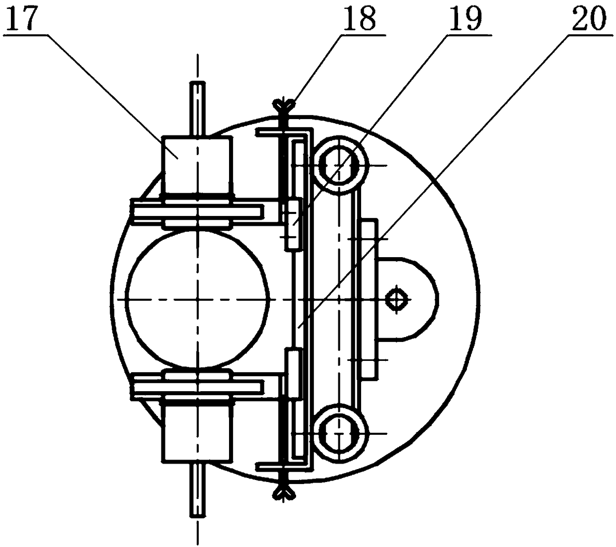 Acoustic profile measuring device and method for seafloor sediment