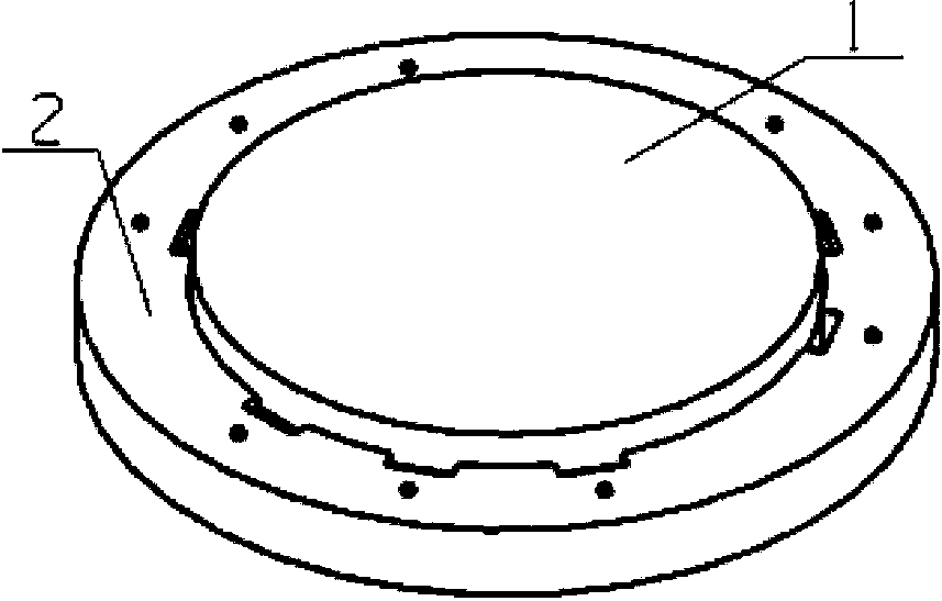 Supporting device for high-accuracy adjustable optical elements