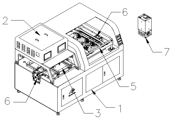 Automatic multi-head precise drilling machine and drilling technique thereof