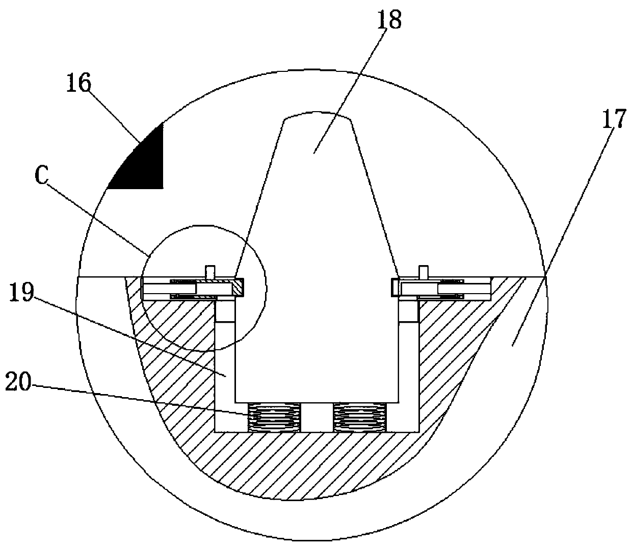 A flour mill for grain processing