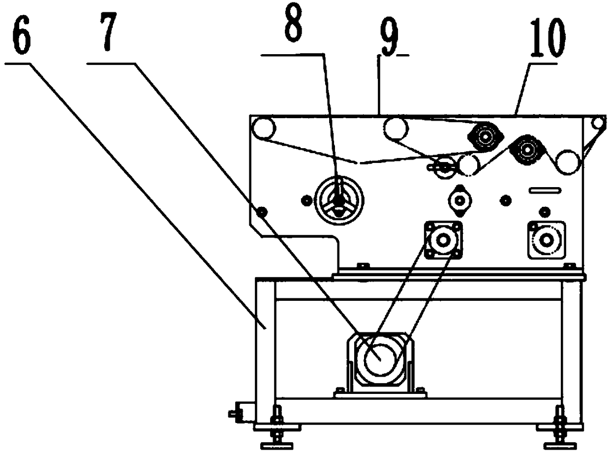 Turnover paper coating machine for single polar plate and paper coating method thereof