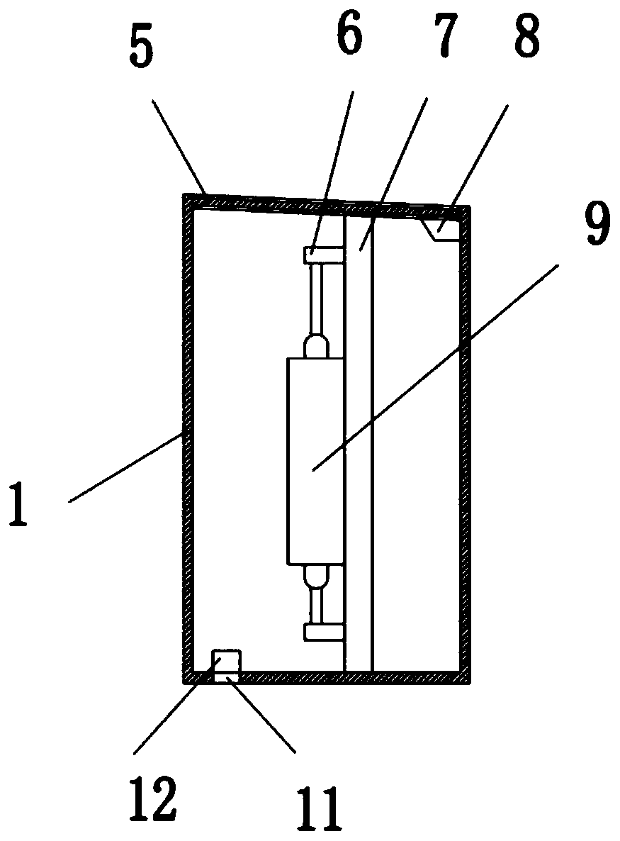 Standardized quick-replacement type ring network switch device