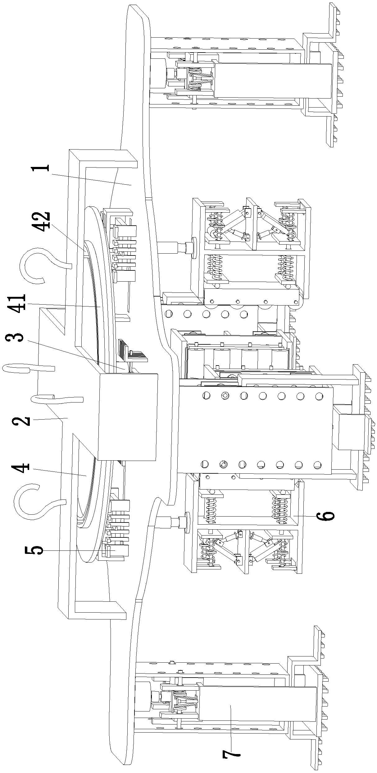 Bridge pier and abutment construction equipment with automatic construction correction of circular sunk well