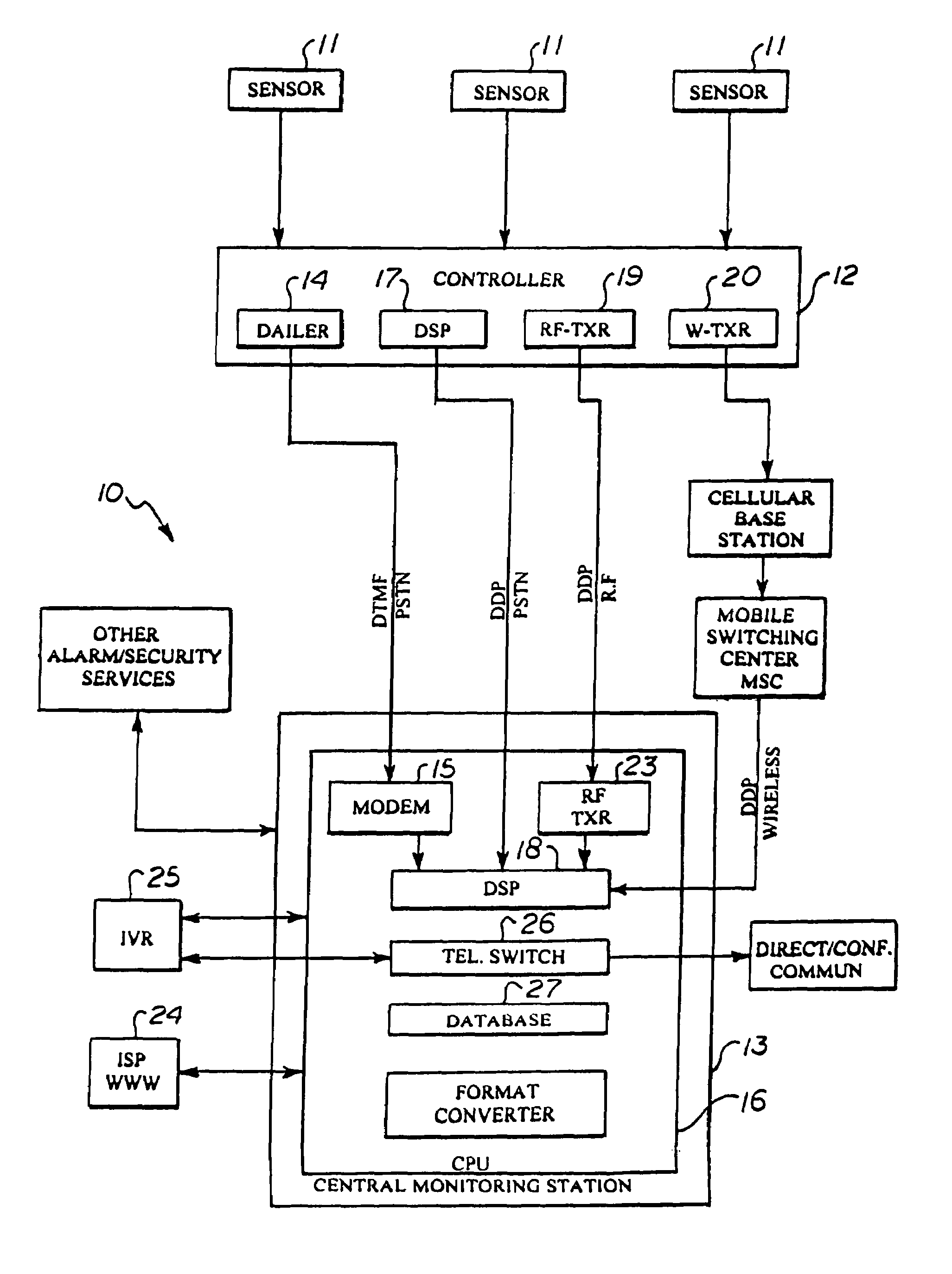 Automated parallel and redundant subscriber contact and event notification system