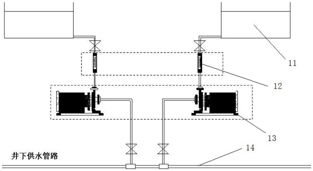 Device and method for synergistically preventing and controlling comprehensive mechanized coal mining face magnetized surfactant gas and coal dust