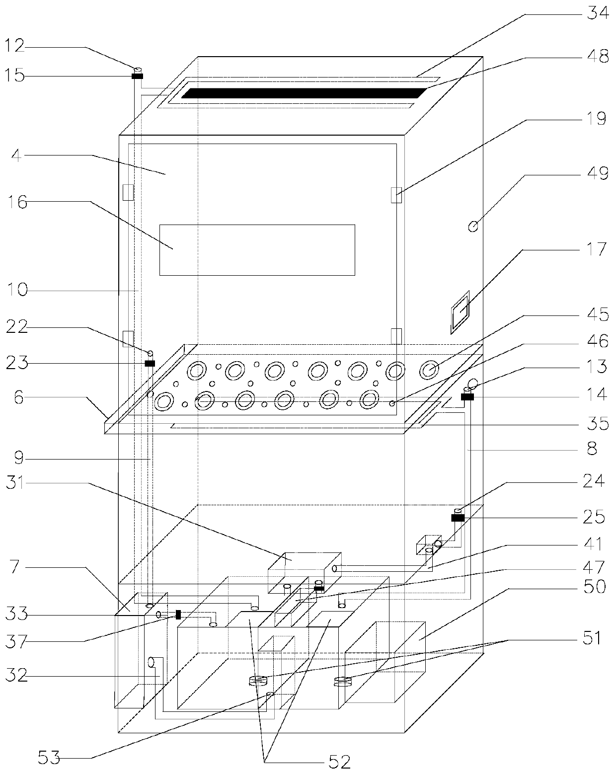 Full-sealed plant nutrient aeroponic cultivation device and plant aeroponic cultivation method thereof