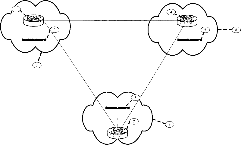 Inter-domain prefix hijacking detection method for error configuration