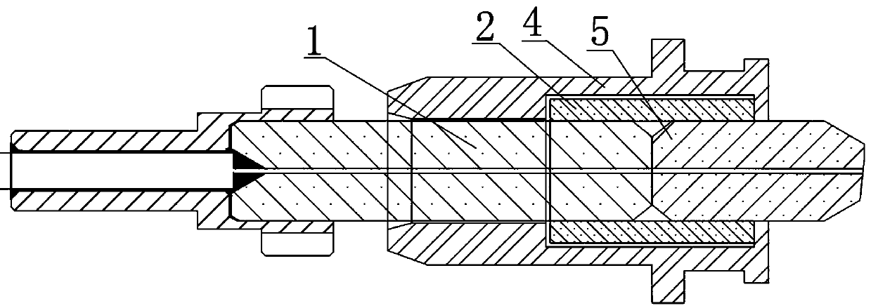 Non-contact and non-destructive optical fiber patch cord and manufacturing method thereof