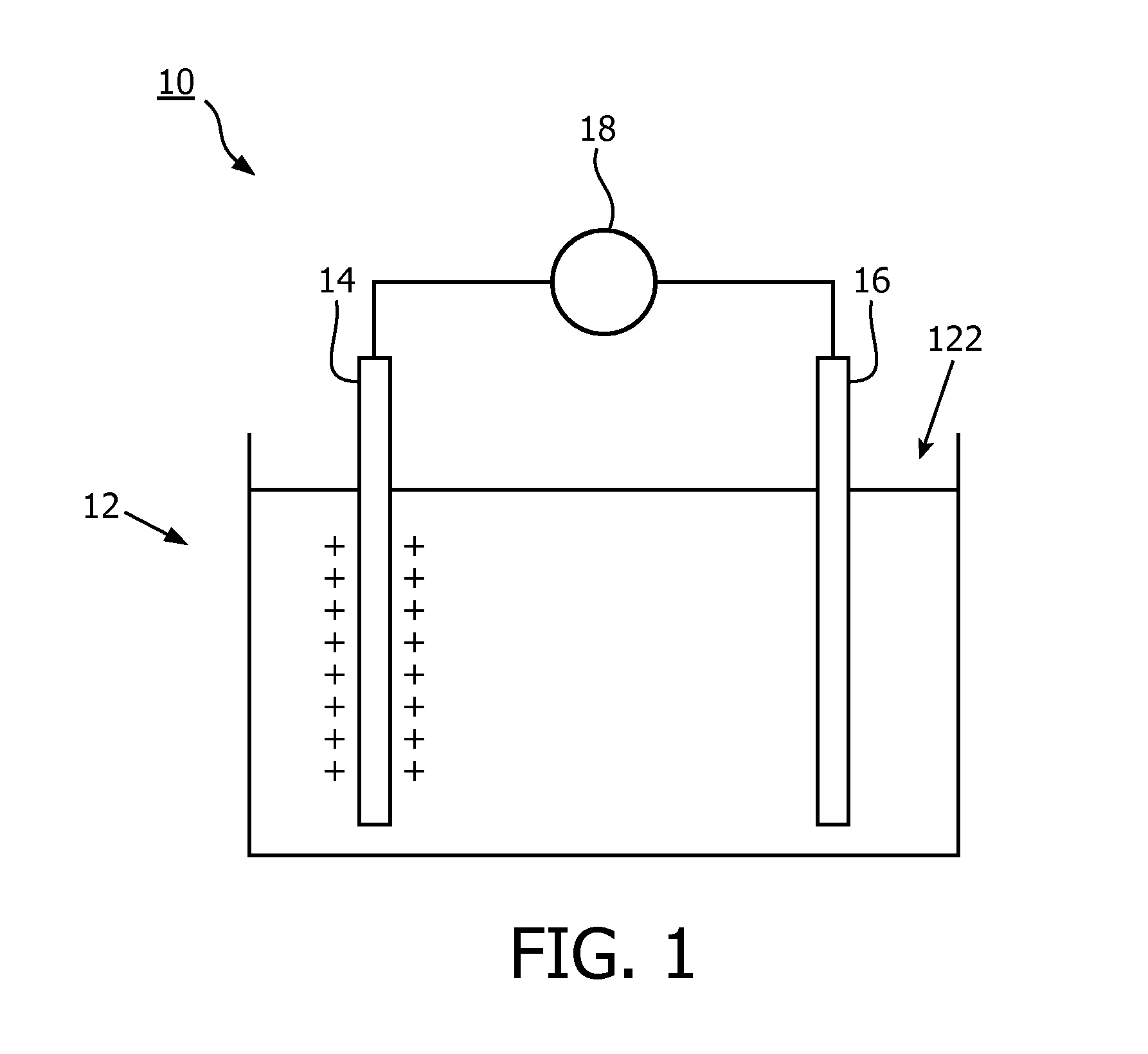 Device and method for decaffeinating a liquid