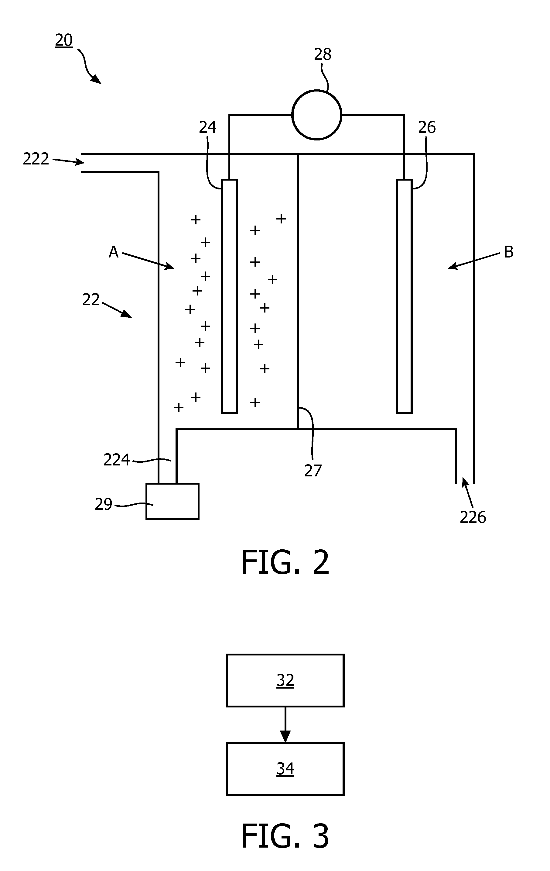 Device and method for decaffeinating a liquid