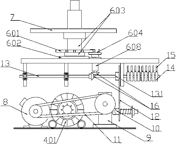 Full-automatic pen plate gluing machine