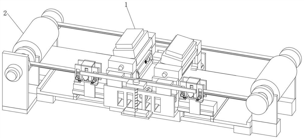 Manufacturing and forming method for rotor punching sheet of servo motor