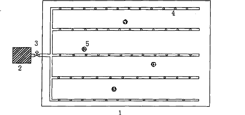 Heterotopia repairing system of volatile organic pollution soil and processing method thereof